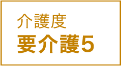 介護度 要介護5